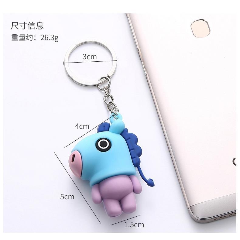 創(chuàng  )意卡通公仔pvc滴膠汽車(chē)掛件